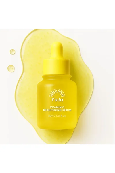 Patch Holic Yuja Serum - Lekeli Ciltler İçin Aydınlatıcı Brightening Cilt Serumu