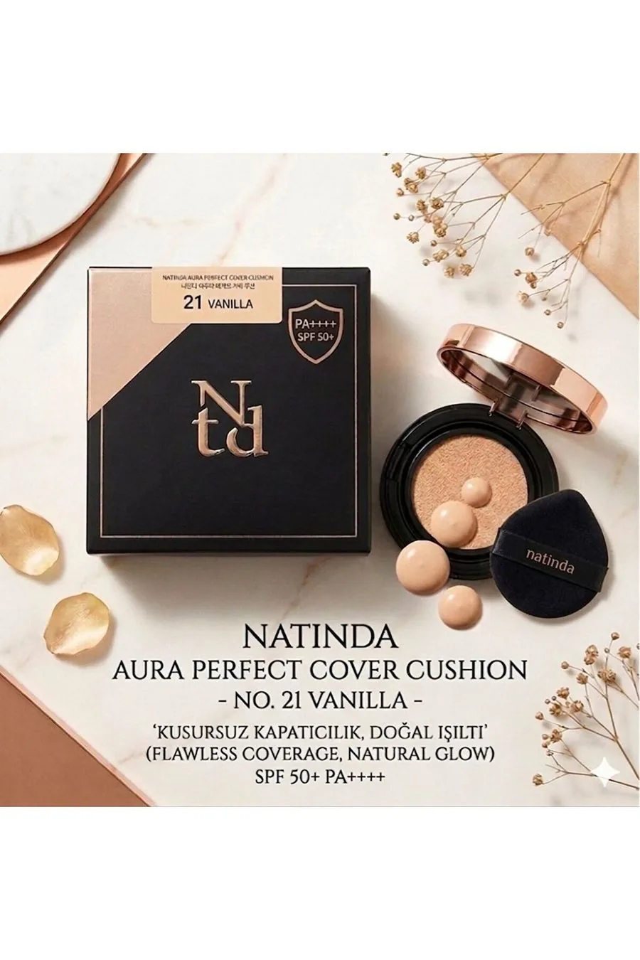 Natinda Cushion Vanilya #21 Yedekli