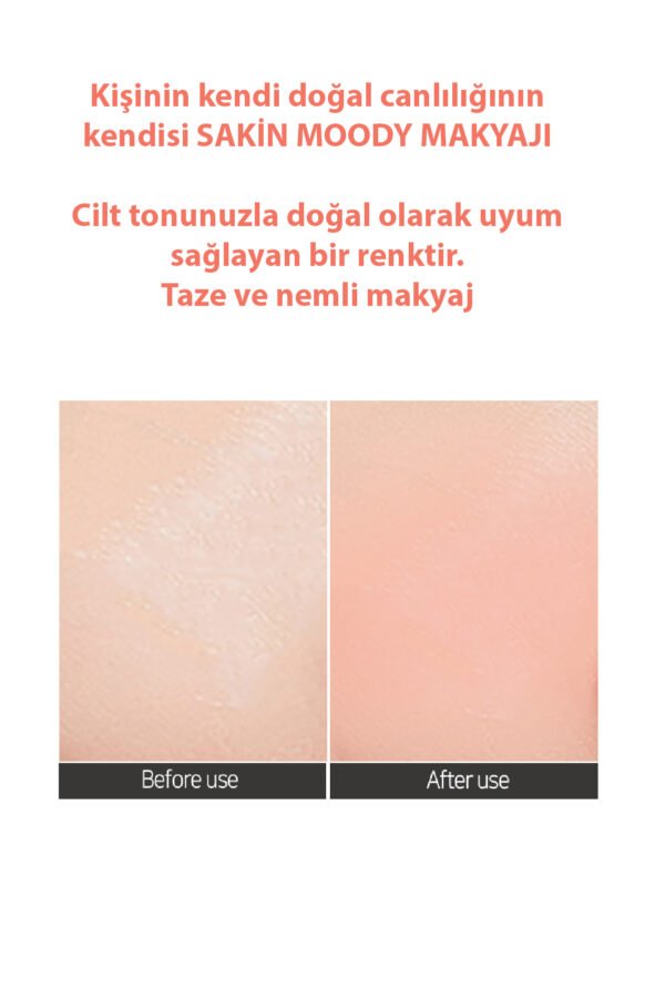 Krem Allık-Cilt Tenine Uyum Sağlayan Nemlendirici Water Creamy Blusher #01-Sıvı Allık - Görsel 6