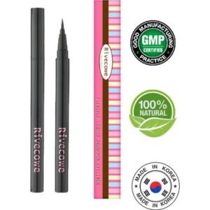 Rivecowe 24 Saat Kalıcı Eyeliner – Suya Dayanıklı Vegan Formül