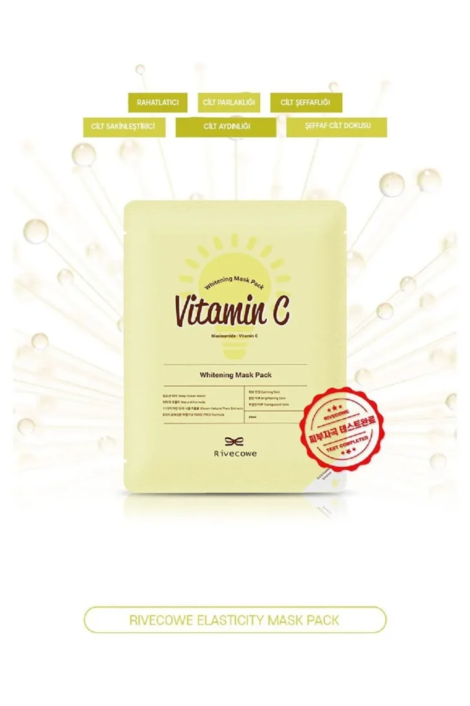 Rivecowe Vita C Whitening Maske - Lekeli Ciltler… | K-LAB