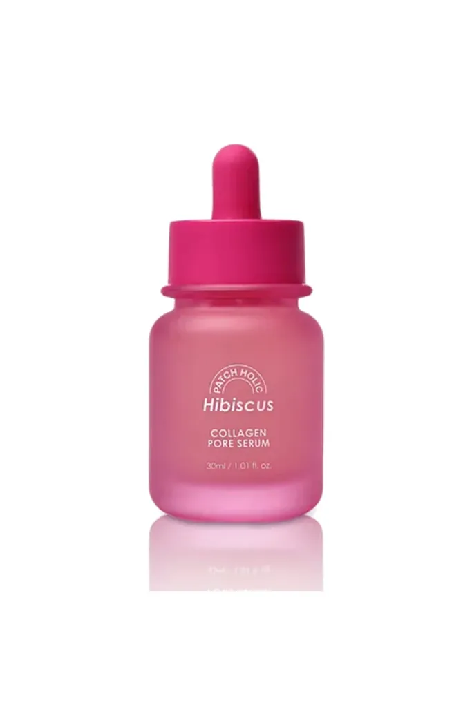 Patch Holic Brightening & Anti-Aging Collagen Face Serum (Hibiscus, with Niacinamide)
