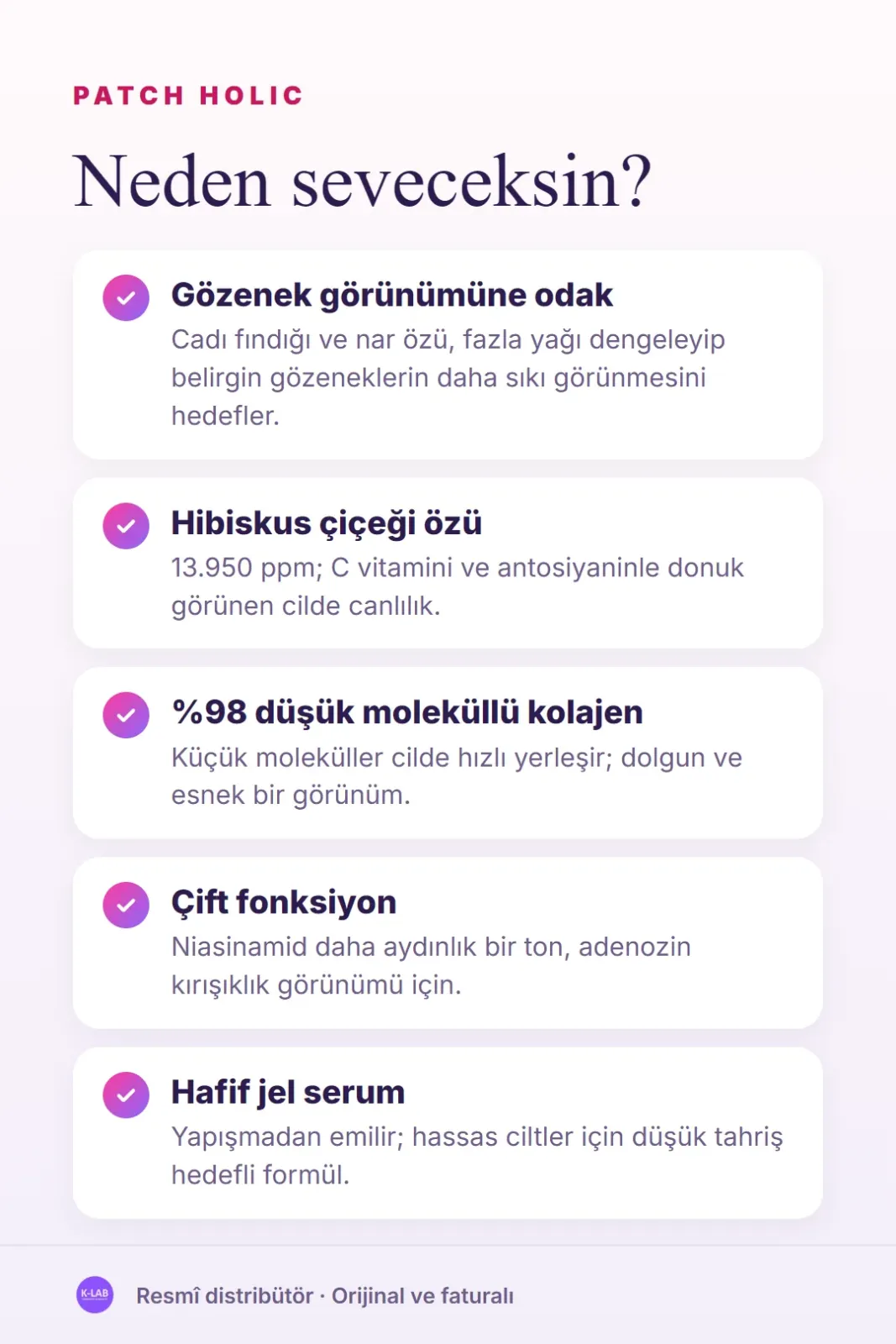 Gözenekleri sıkılaştırmayı hedefleyen kolajenli serum – 2