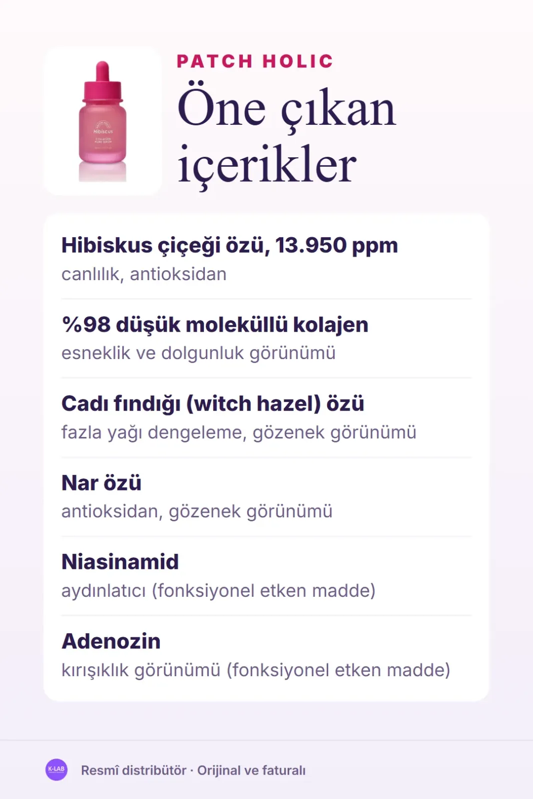 Gözenekleri sıkılaştırmayı hedefleyen kolajenli serum – 3