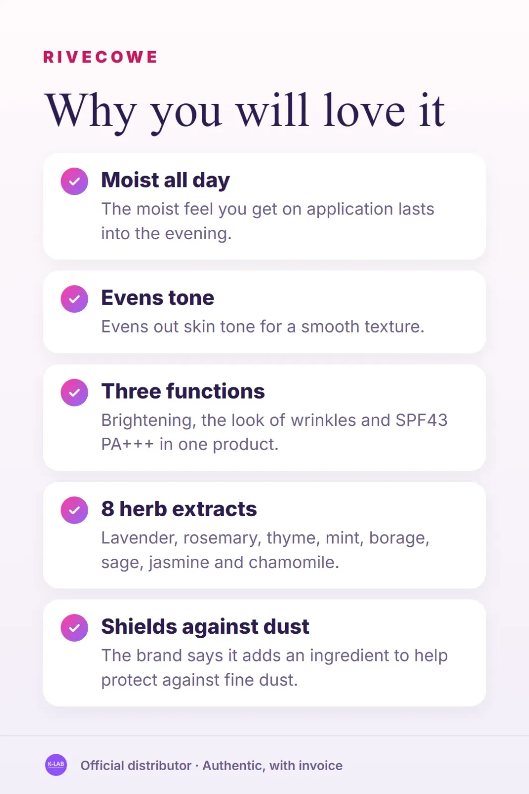 A BB cream as light as skincare, moist all day – 2