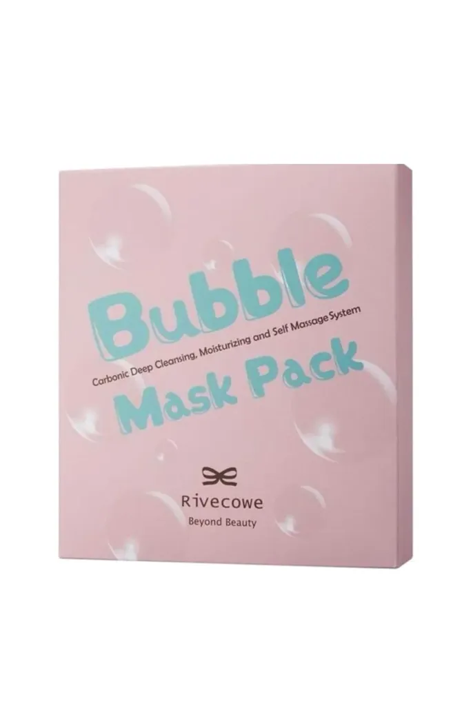 Rivecowe Bubble Mask Pack - Carbonated Oxygen Bubble Mask