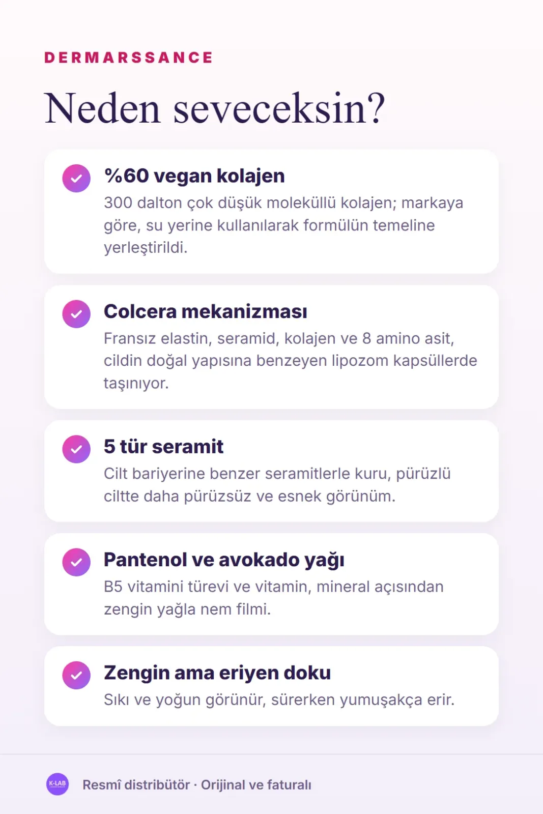 Yalnız kolajen üzerine çalışan bir markadan yoğun kolajen kremi – 2
