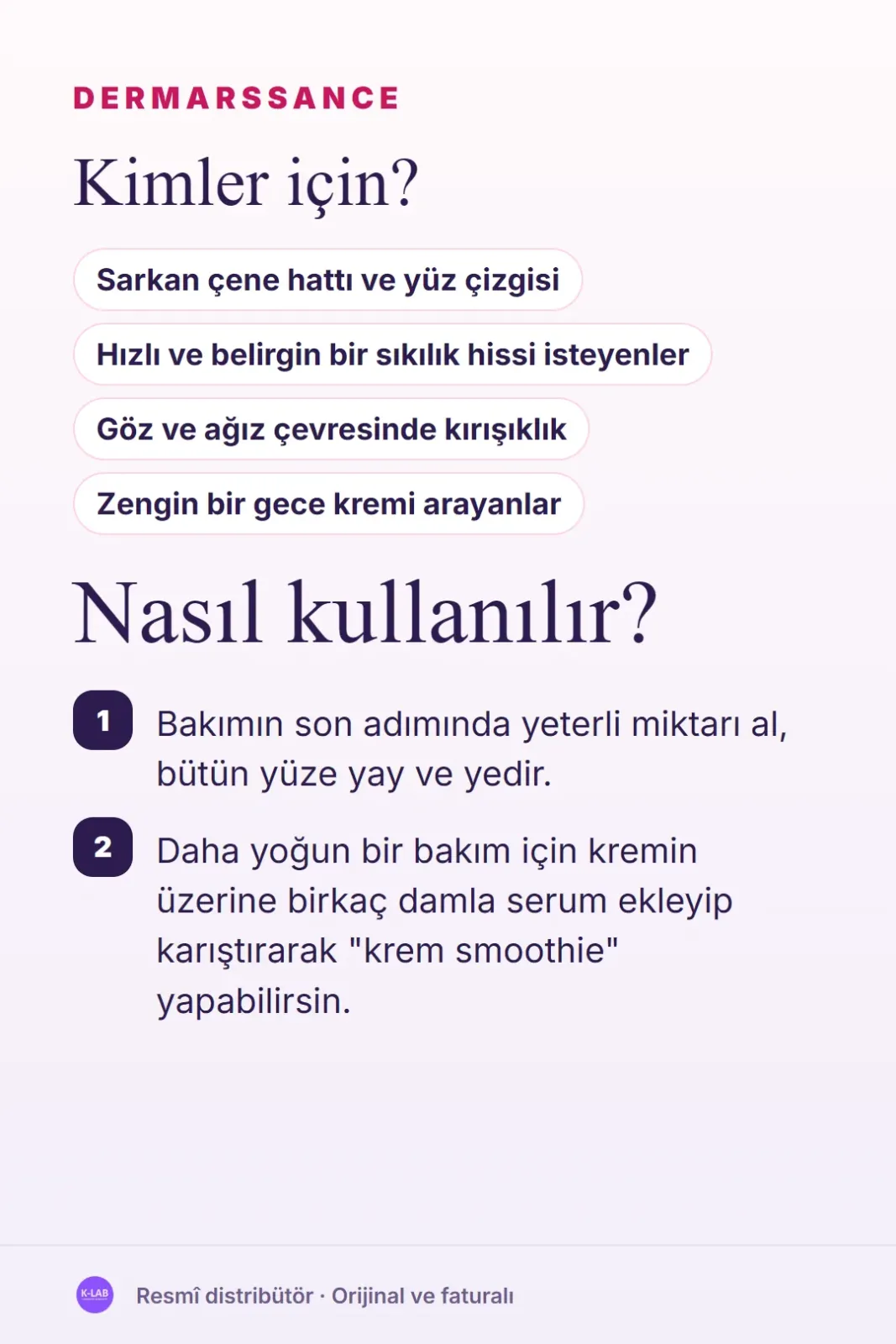 Yalnız kolajen üzerine çalışan bir markadan yoğun kolajen kremi – 5