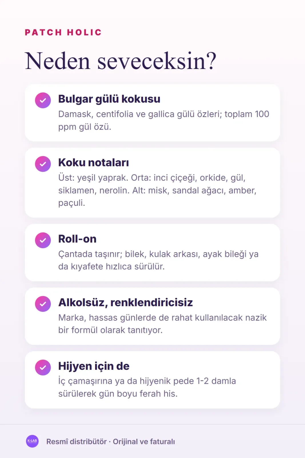 Hassas günlerde bile yanında taşıyabileceğin gül kokusu – 2