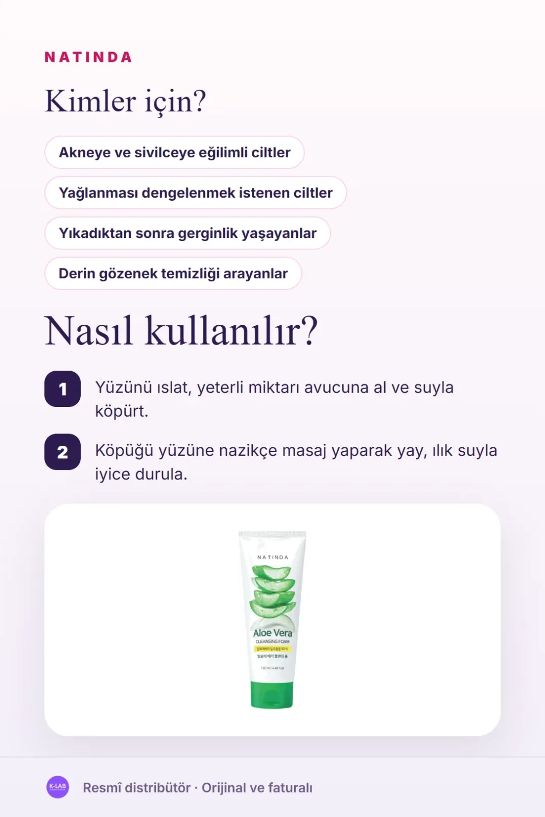 Akneye eğilimli ciltler için yumuşak, yoğun köpük – 5