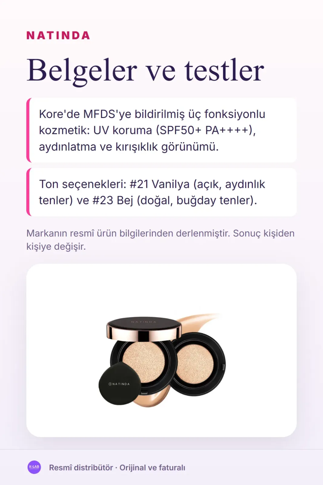 Tek dokunuşta yüksek kapatıcılık, gün boyu kalıcı – 3