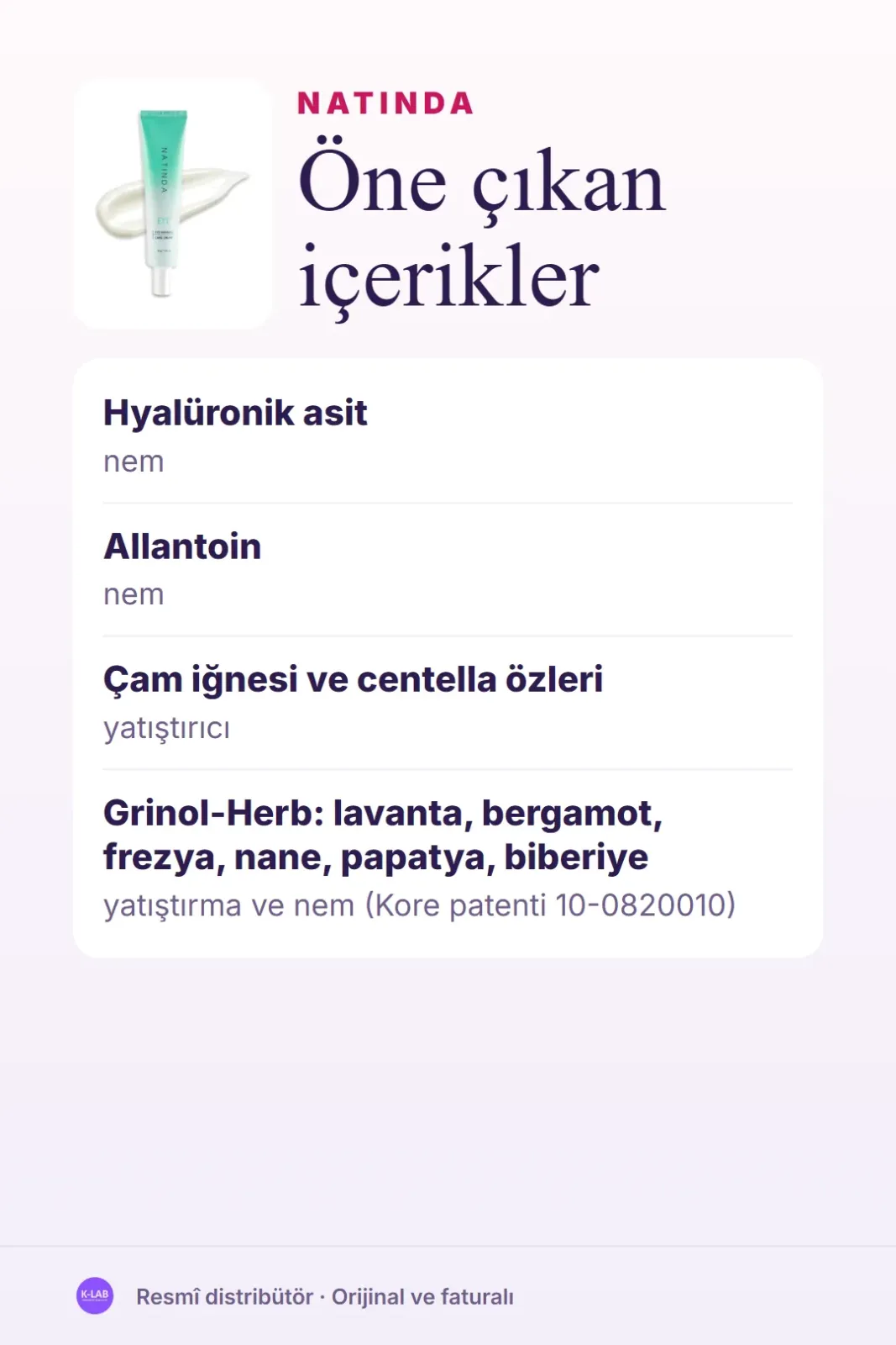 İnce göz çevresi için nem, esneklik ve ton bakımı – 4