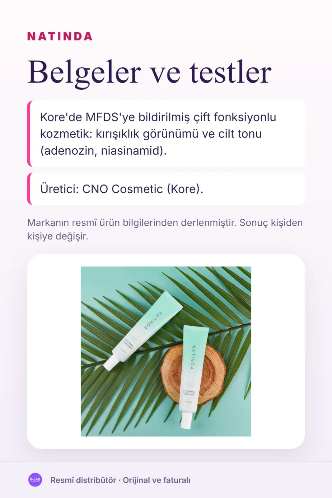 İnce göz çevresi için nem, esneklik ve ton bakımı – 5