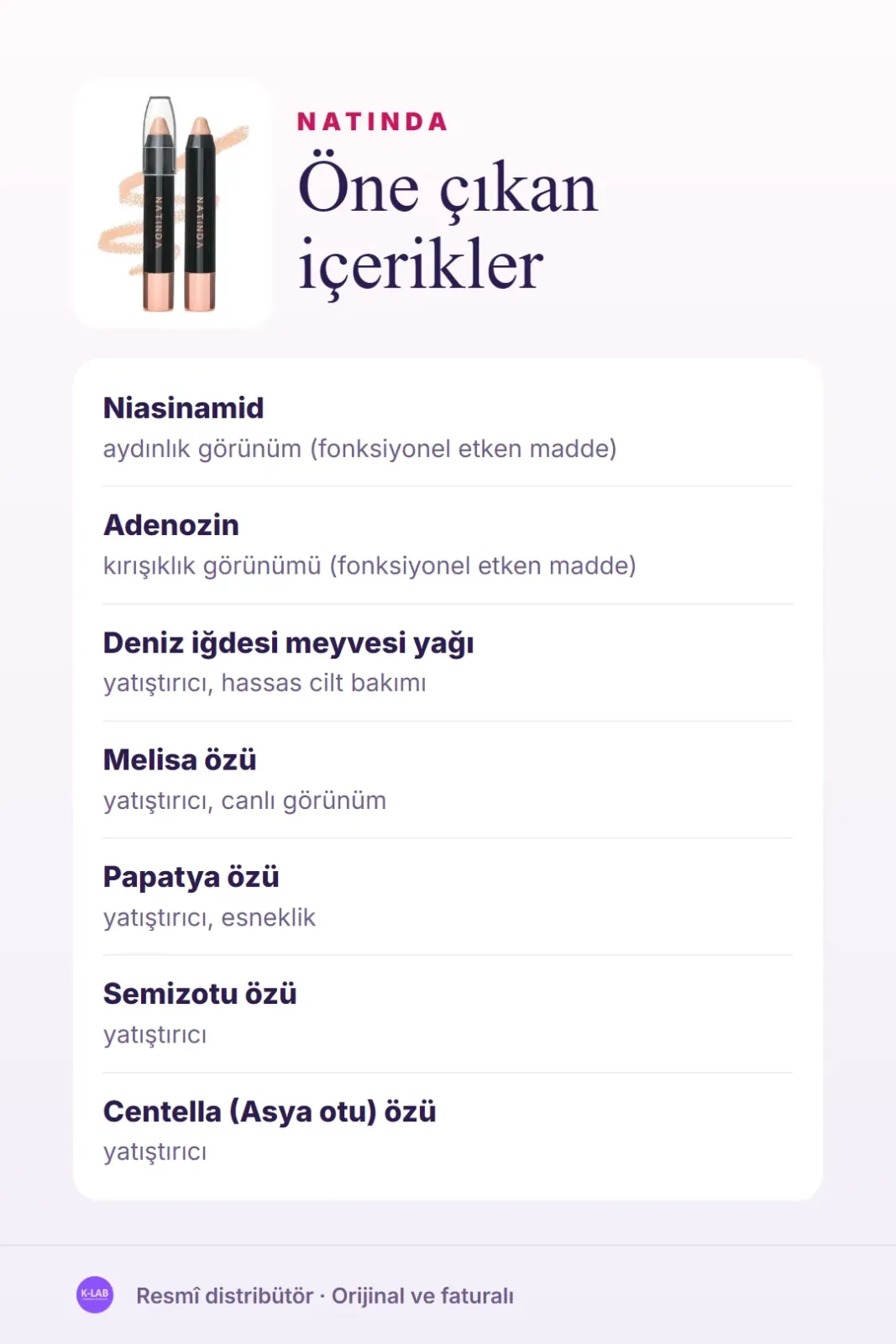 Kalın görünmeyen, doğal ve kalıcı kapatıcılık – 3