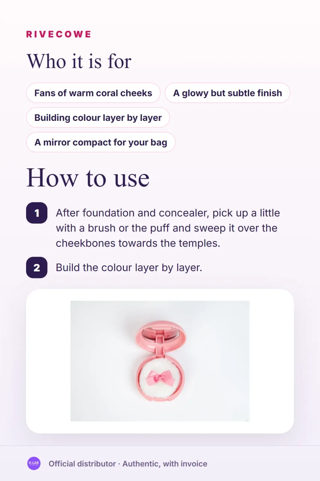 A warm coral with a fine pearl glow – 5