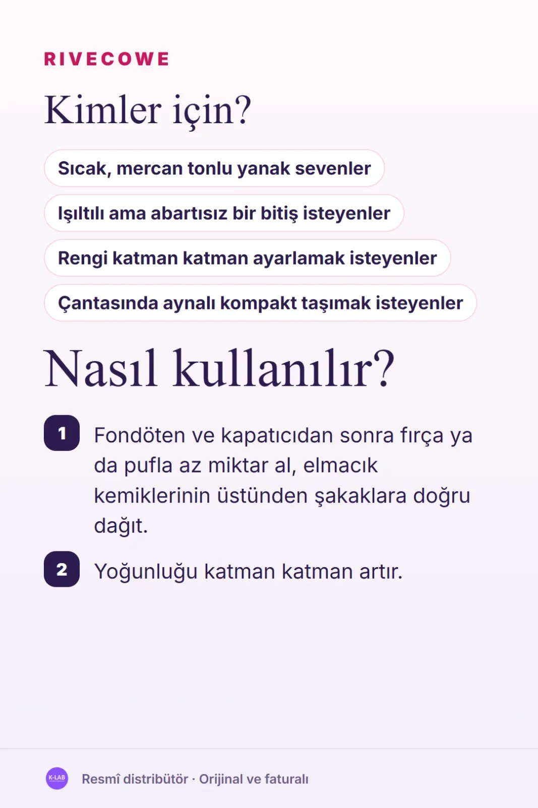 Sıcak mercan tonu, ince sedefli ışıltı – 5