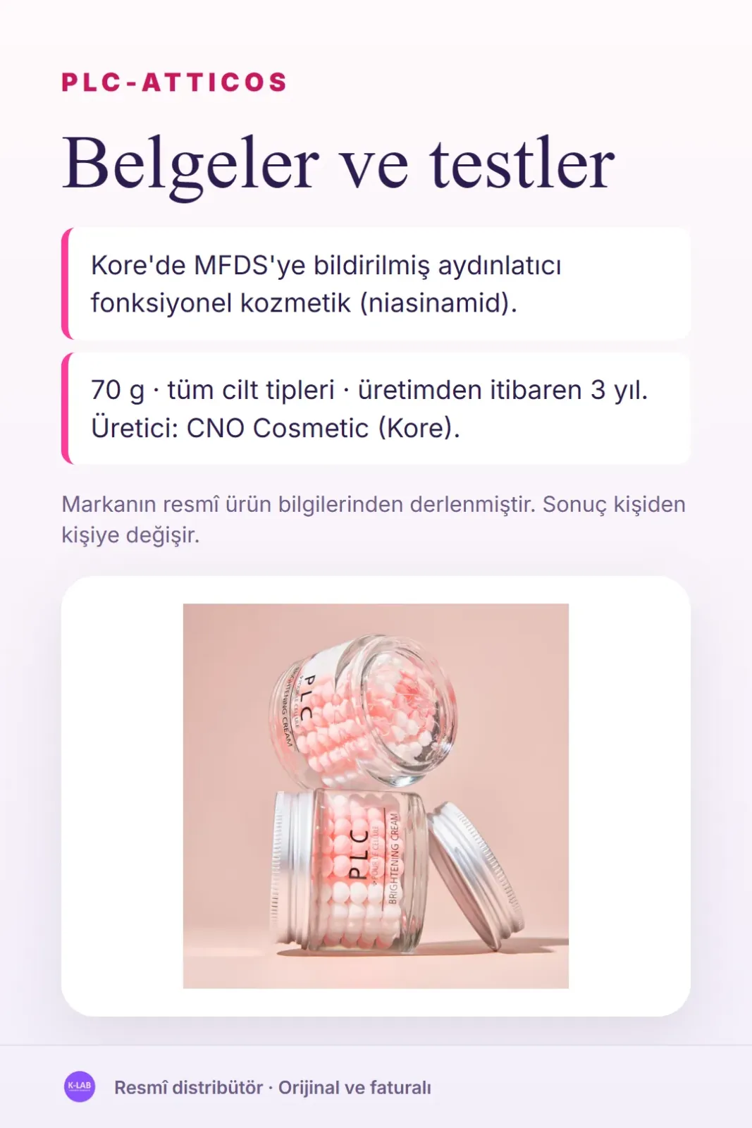 Pembe ve beyaz kapsüllerle aydınlık, nemli bir ten – 4
