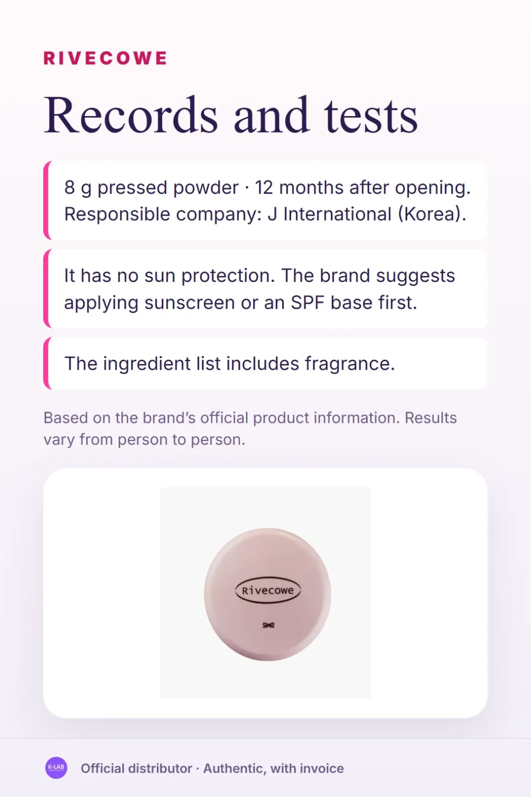 A cotton-soft matte finish in one tap, for oily skin – 4