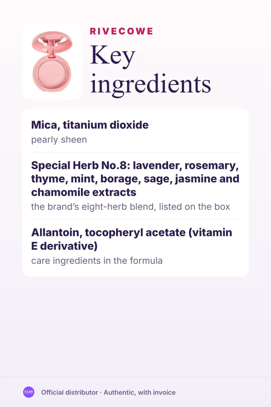 Milky pink, a natural flush in a few taps – 3